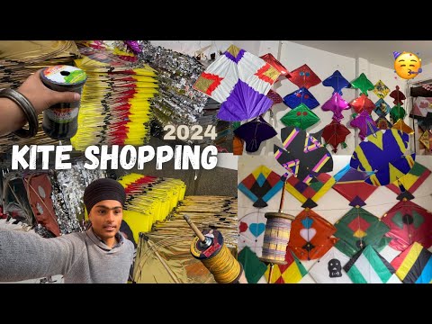 Uuboxing *Motokite Fighter * 250₹ 😨 || New Kite Design 2024. LOHRI SHOPPING 🪁