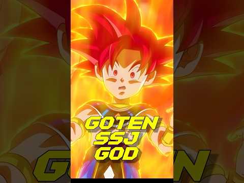 What If Goten Became a Super Saiyan God! #dragonballsuper #dragonballdaima #anime