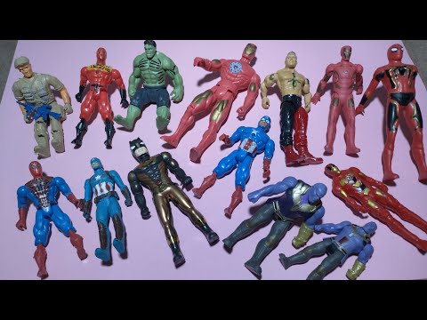 Marvel's Spider-Man series Unboxing, Spider-Man action dolls, glowing Spider-Man electric toy gun