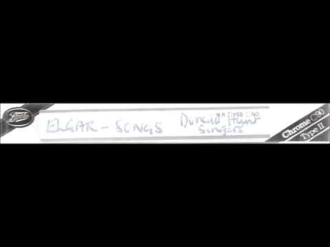 Elgar - Songs by Doncid Hunt Singers (Cassette Recording)