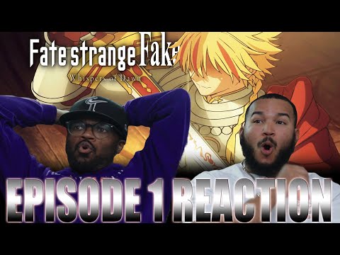 EXCALIBUR!! | Fate Strange Fake Episode 1 Reaction