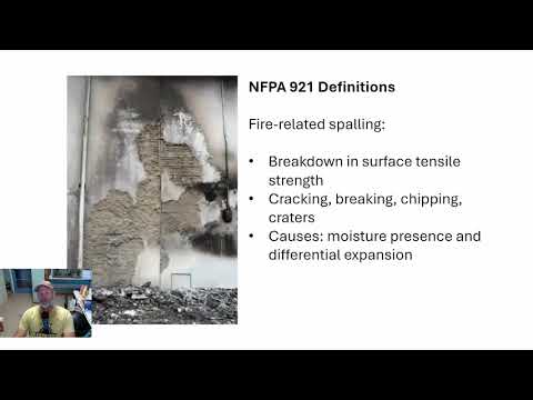 Concrete Spalling: Part 3 on Fire Forensics