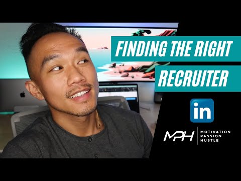 How To Find The Right Recruiter on Linkedin #MPH