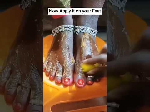 Get Fair Feet In 10minutes | Most Easy Pedicure,Clean All Dirt & Tanning #feetswhitening #padicure