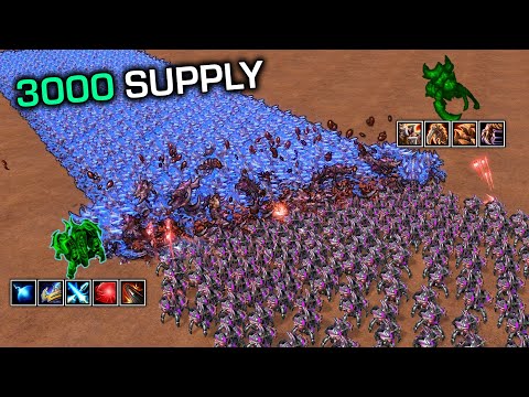 Alarak's Vanguards vs 500 Ultralisks, who wins?【Daily StarCraft Brawl】