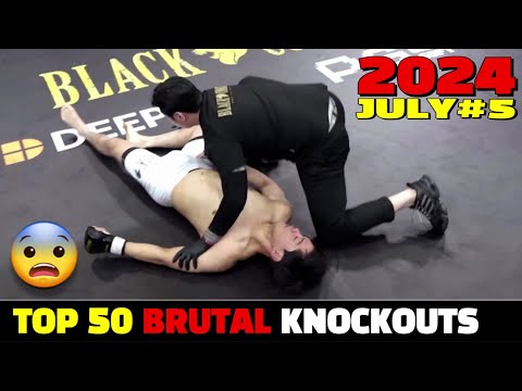 July 2024: Top 50 Brutal Knockouts #5 (Muay Thai•MMA•Kickoxing•Boxing)(HD)