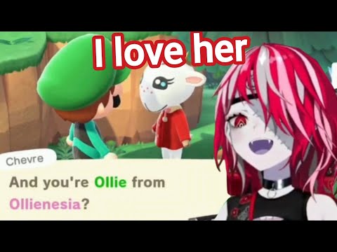 Ollie finds her favourite new animal crossing villager