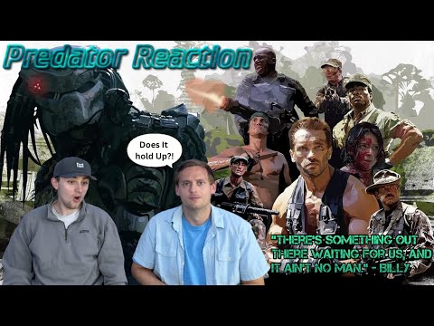 First Time Watching Predator (1987) *Reaction & Commentary* Arnold Schwarzenegger