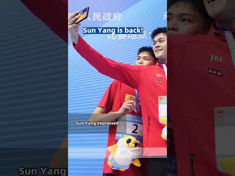 Sun Yang is back!