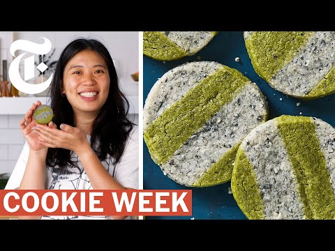 Matcha-Black Sesame Shortbreads | Sue Li | Cookie Week | NYT Cooking