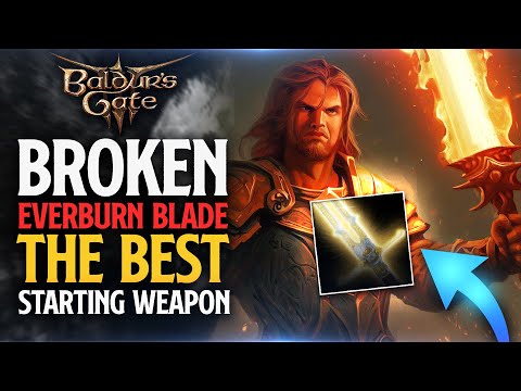 How To Get The Everburn Blade in Baldurs Gate 3! The MOST POWERFUL Starting Weapon BG3