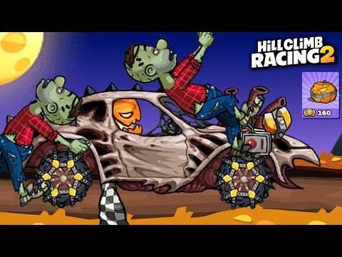 NIGHT OF THE LIVING DRIFT EVENT - Hill Climb Racing 2 Halloween Event 2024 - GamePlay