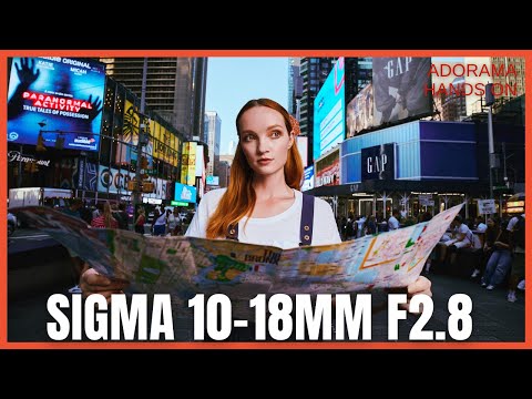 SIGMA 10-18mm f2.8 RF Mount | Dramatic Portraits in Times Square