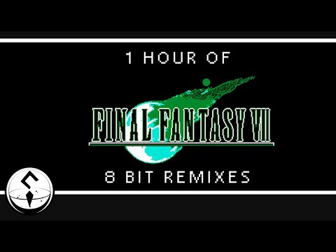 1 Hour of Relaxing Final Fantasy VII 8 Bit Remixes - Chill/Study/Sleep - Demake Music