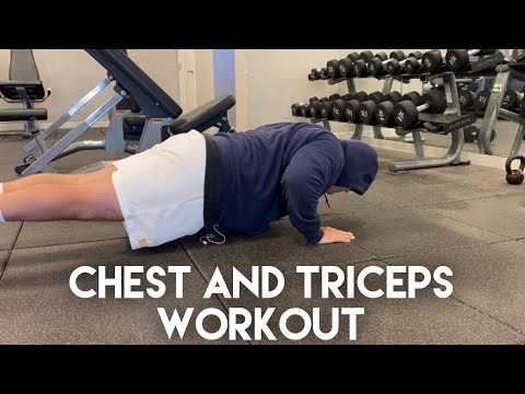 Chest and Triceps workout