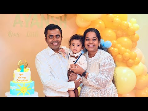 Ayansh's 1st Birthday | Love Family & Friends | Covington | USA