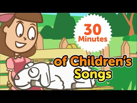 30 Minutes of Kids Songs You Must Know | Fun Phonics | Made by Red Cat Reading