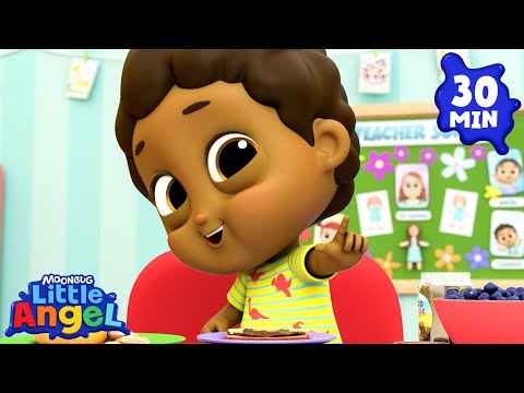 🍇Eating Yummy & Healthy Fruits 🍇 | Little Angel | Celebrating Diversity