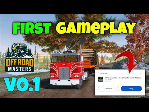 OFFROAD MASTERS 4x4 SIMULATOR GAMEPLAY #androidgames