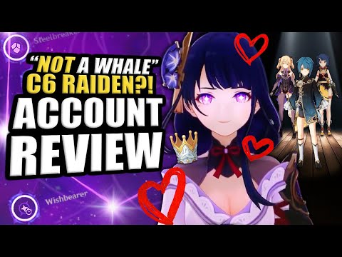 Reminding a Whale 4 Stars Exist 🐋 Genshin Impact Account Review