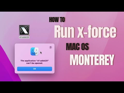 How to run x-force in macOS M1, M3