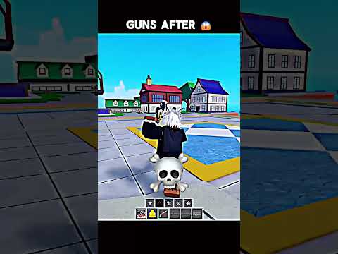 Blox Fruits Guns After UPDATE💀🔥#bloxfruits