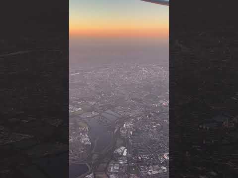 Flight over London | Airbus A380 | Landing at Heathrow #travel #london #a380lovers