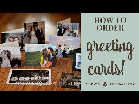 how to order holiday cards with McKay's Photography