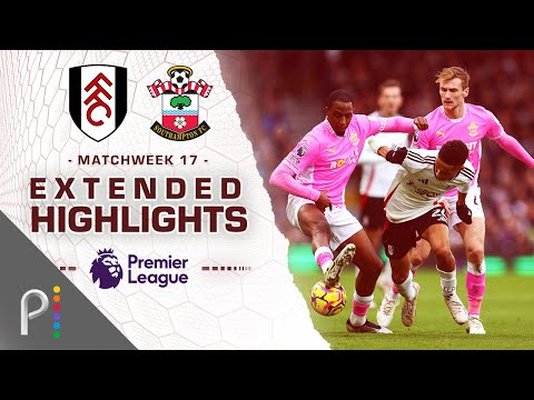 Fulham v. Southampton | PREMIER LEAGUE HIGHLIGHTS | 12/22/2024 | NBC Sports