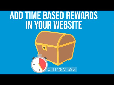 Add Time Based Rewards In Your Website | How to Schedule Time Based Rewards | GamiPress