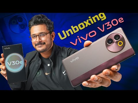 vivo V30e Unboxing in ಕನ್ನಡ⚡Snapdragon 6 Gen 1, FHD+ AMOLED 120Hz, 50MP Camera, 5,500 mAh+44W