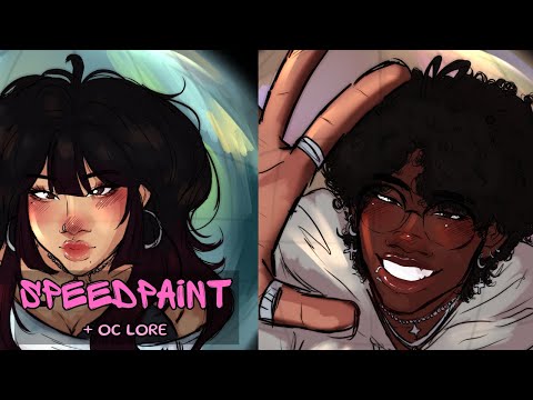 OC Lore Dump ⋆｡°✩ | Speedpaint