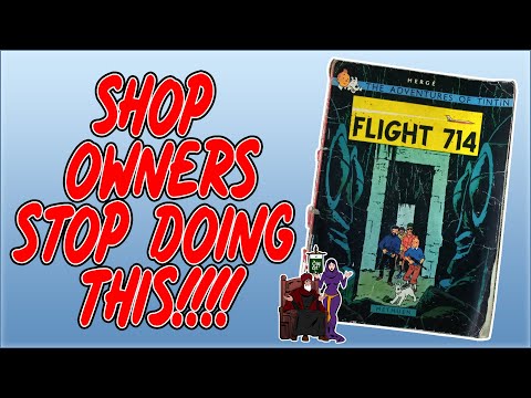 VLOG - Bookshop Owners SERIOUSLY STOP Doing This - Retro Comic Find gone Bad