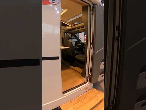 XXL door - family camper. Full video here ☝️ #camping #vanlife #rvlife #dethleffs #motorhometour