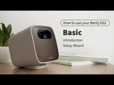 BenQ GS2 Wireless Portable Projector - Basic Introduction and How to Setup