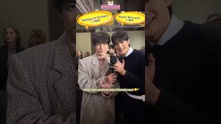 🤩When Kentaro and Byeon Woo-seok are in the same frame.”#kentaro #byeonwooseok