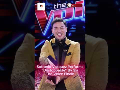 Sofronio Vasquez Performs "Unstoppable" By Sia