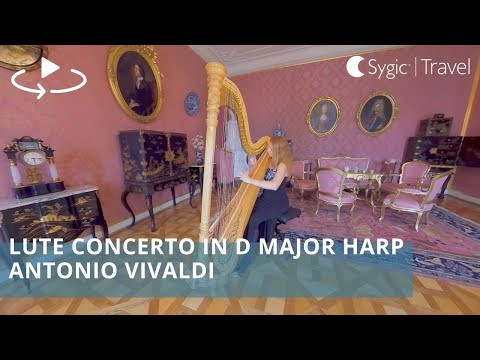 360° Concert - Vivaldi's Lute Concerto in D major harp performed by Ivana Švestková