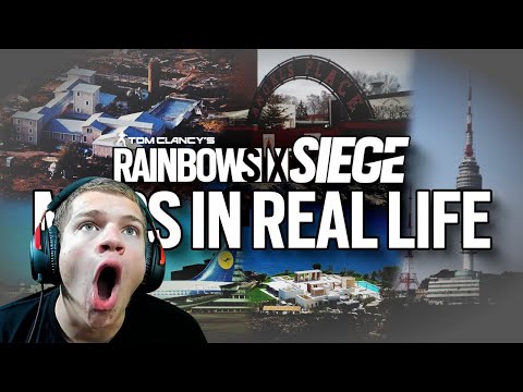 R6 Maps In Real Life *JYNXZI REACTS*