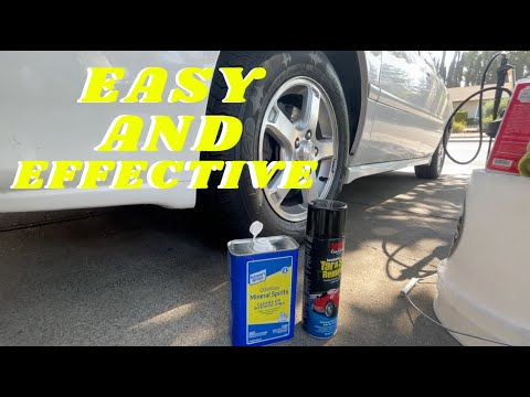 Removing Tire Dressing Build-Up Effectively!