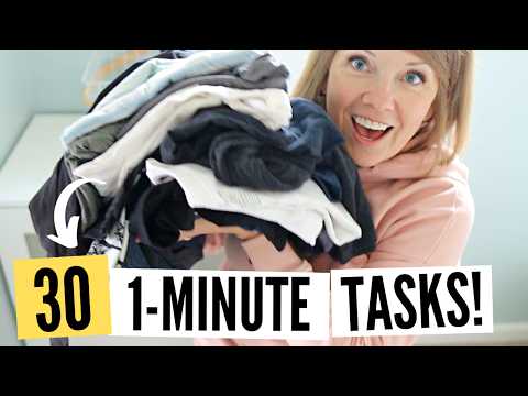 How to Declutter 30 Spaces in 30 Minutes!