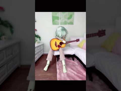 Little doll guitar stop motion