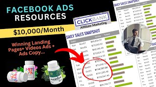 Click Bank+Facebook Ads Resources To Make $10k Per Month