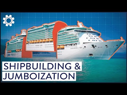 How Mega Cruise Ships Are Upgraded To Be Made Even Bigger | Heavy Lift | Progress