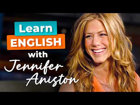 Learn English with JENNIFER ANISTON — Funny Interview