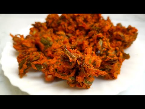 Spring Onion Pakora || Spring Onion Pakoda || PES || 4K - #RECIPE #536