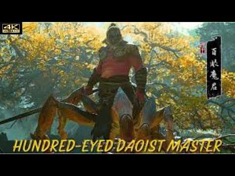 wukong hundred eyed daoist master fight and cutscenes