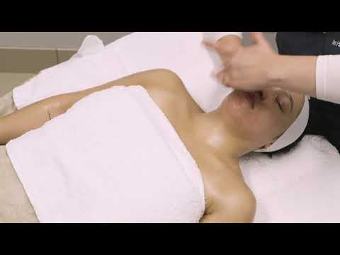 Humber College | Spa European Facial Massage Movements Protocol | Step 18: Cheek Fan