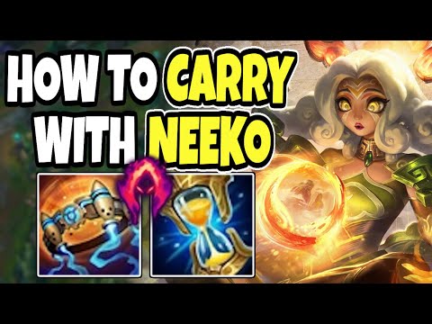 Challenger support shows you how to CARRY WITH NEEKO - neeko support -14.14 League of legends