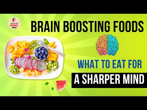 Brain Boosting Foods | मस्तिष्क शक्ति बढ़ाने वाले आहार | #brainfoods #brainpower